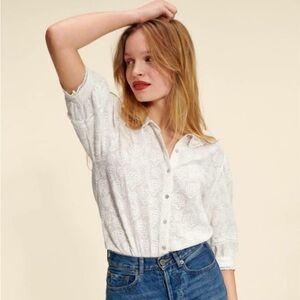 Rouje Huguette Top - Size 36 / US Size 4